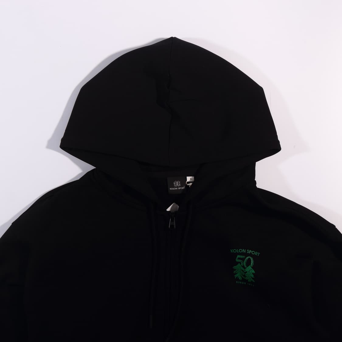 코오롱스포츠 로고 후드티 B713 상품이미지2