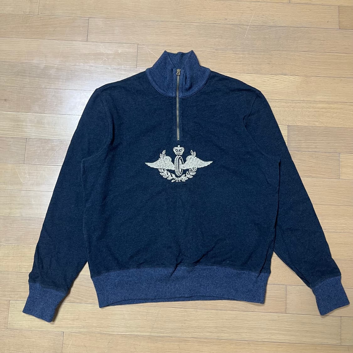 RRL 더블알엘 플라이휠 하프 집업 스웨터 니트 상품이미지1