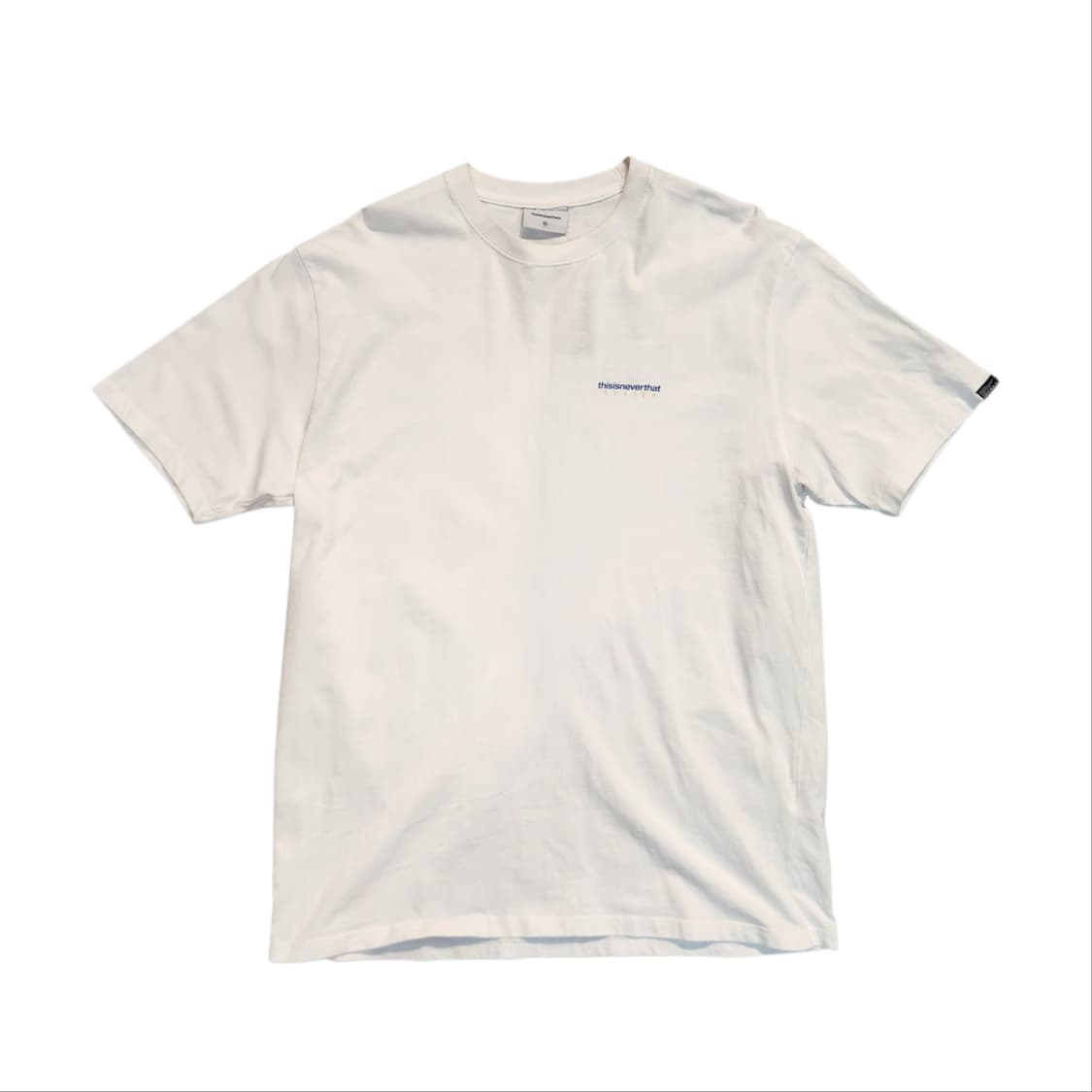 디스이즈네버댓 화이트 반팔티 (XL) 상품이미지1