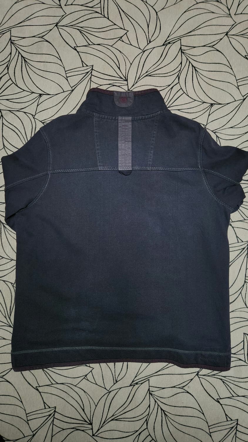 빈티지 FAT FACE 남성 하프넥 티셔츠 네이비 110 상품이미지2