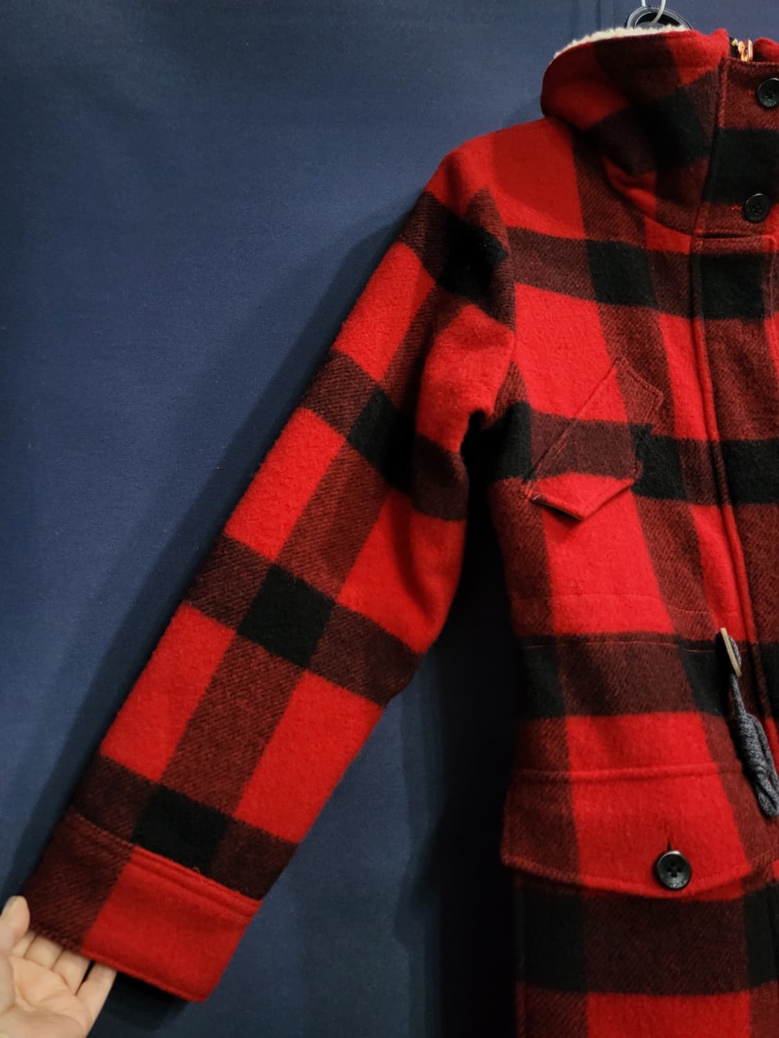 울리치X 아베크롬비 콜라보 울코트 상품이미지3