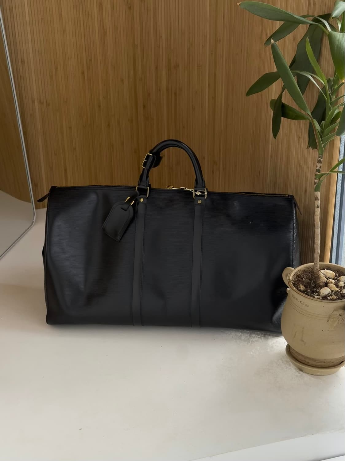 루이비통 에삐 키폴 55 보스턴백 상품이미지1