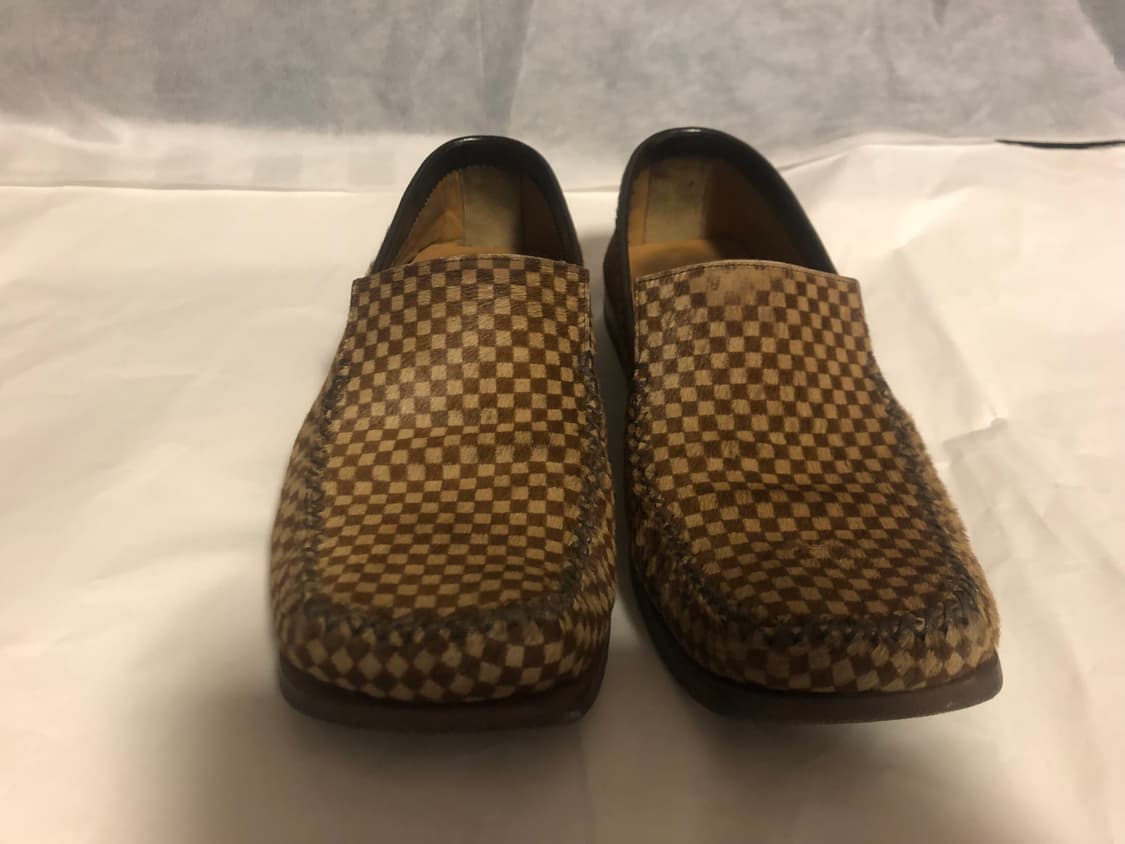 루이비통 다미에 송치가죽 로퍼 구두 상품이미지2