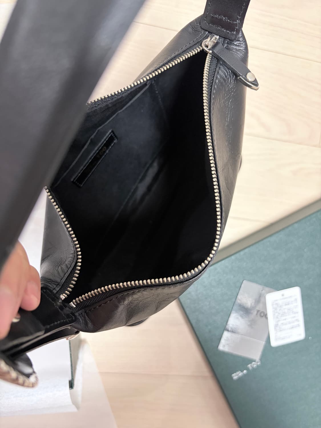Toga too 레더 미니백 블랙 상품이미지5