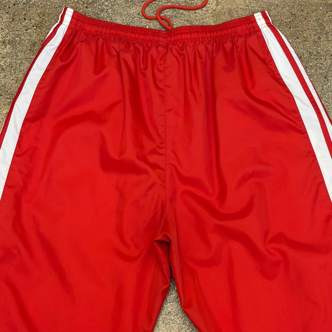 90s USA 아디다스 삼선 츄리닝 트레이닝팬츠 바람막이 팬츠 상품이미지8