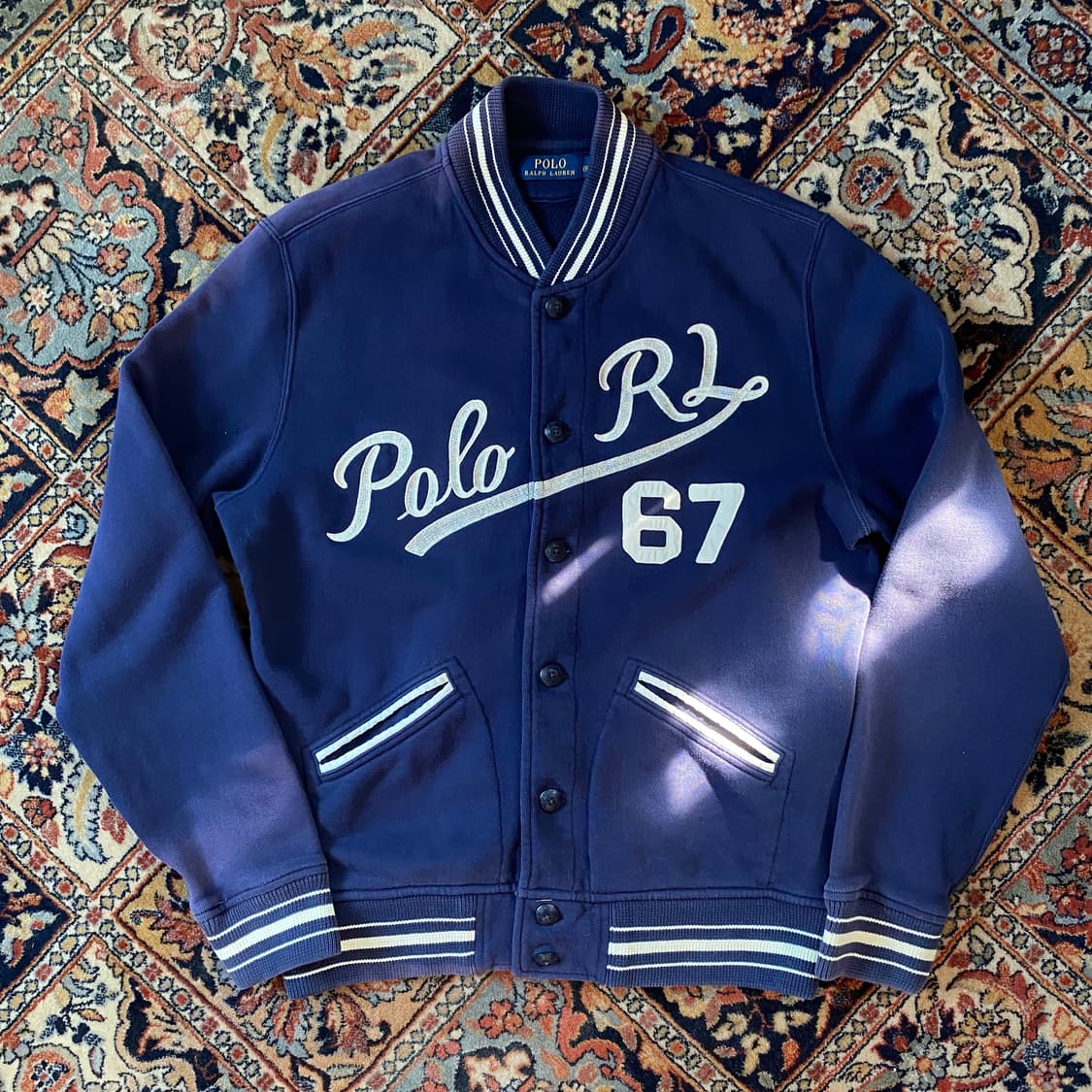 🌊Polo RL baseball cotton varstity 상품이미지2