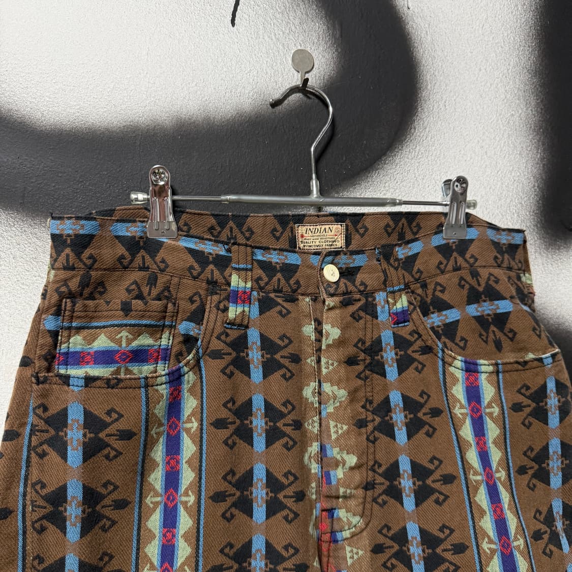 토요엔터프라이즈 슈가케인 에스닉 나바호 풀 패턴 쇼츠 팬츠 상품이미지3