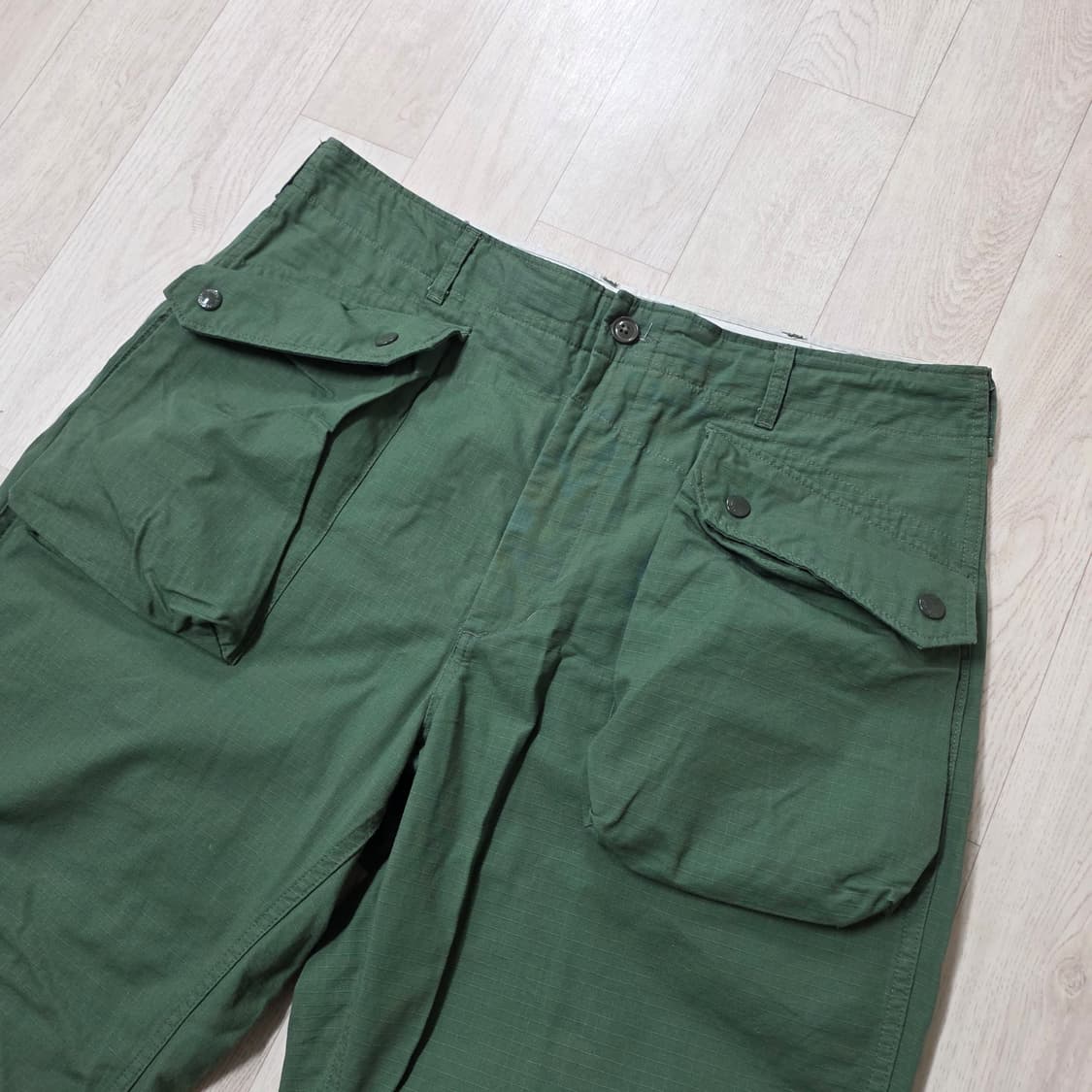 [L] 엔지니어드가먼츠 노르웨이지안 팬츠 올리브 코튼 립스탑 엔가 상품이미지5