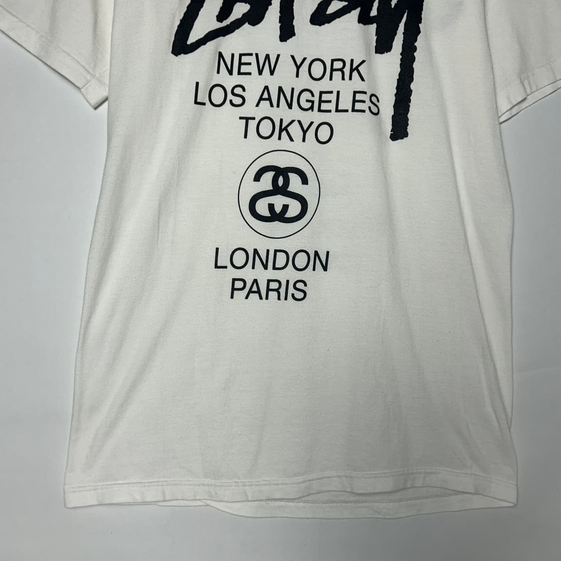 [Stussy] 스투시 월드투어 로고 프린팅 반팔티셔츠 상품이미지4