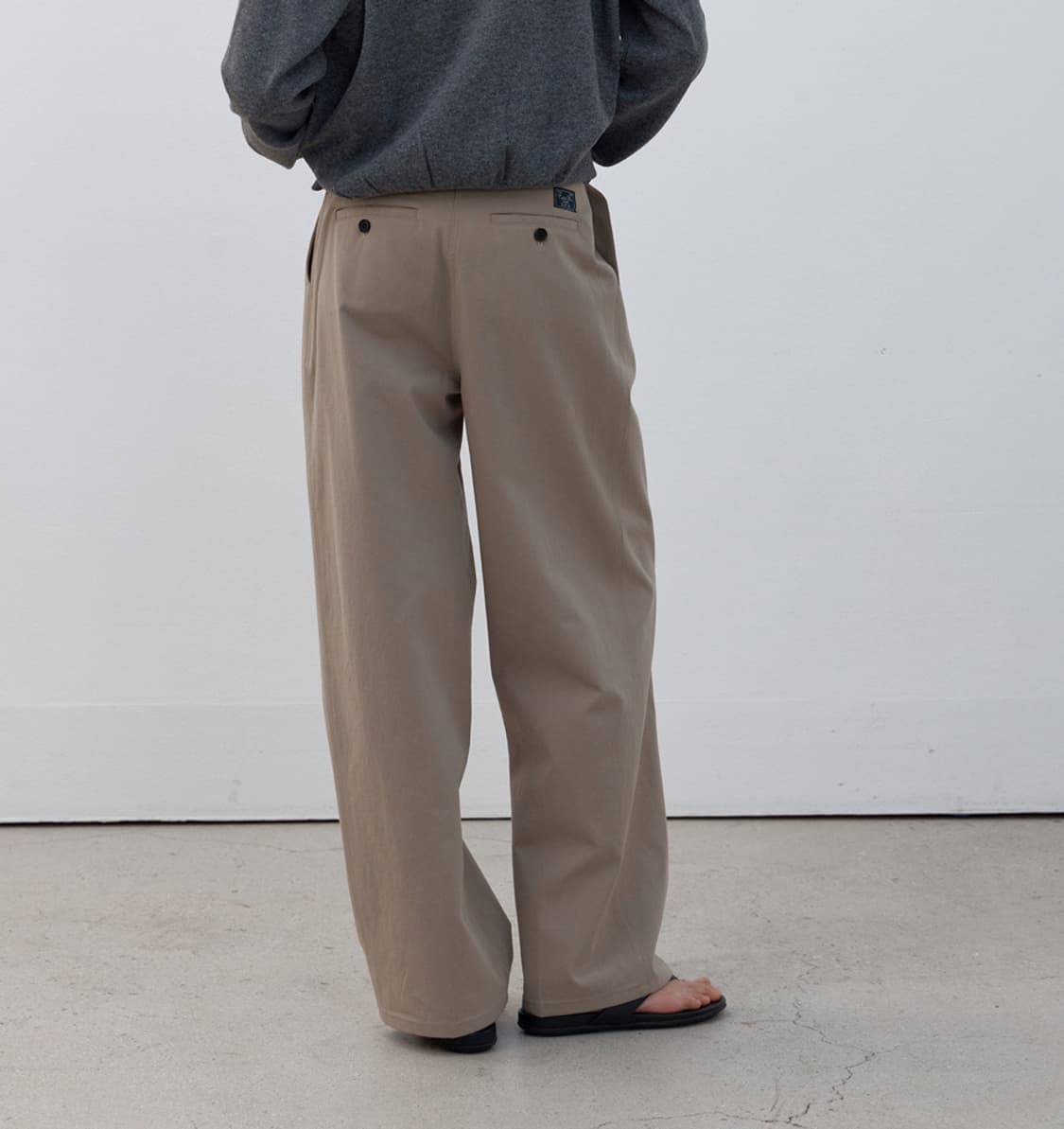 코어드 클래식 코튼 슬랙스 상품이미지3