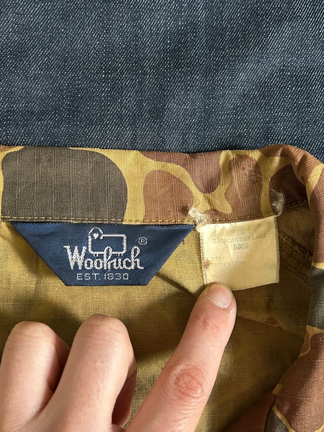 울리치 탄 카모플라쥬 자켓 상품이미지4