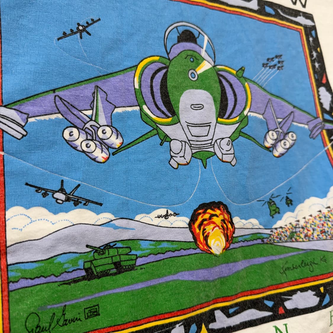 90s Vintage Oneita Power-T Tshirt 상품이미지8