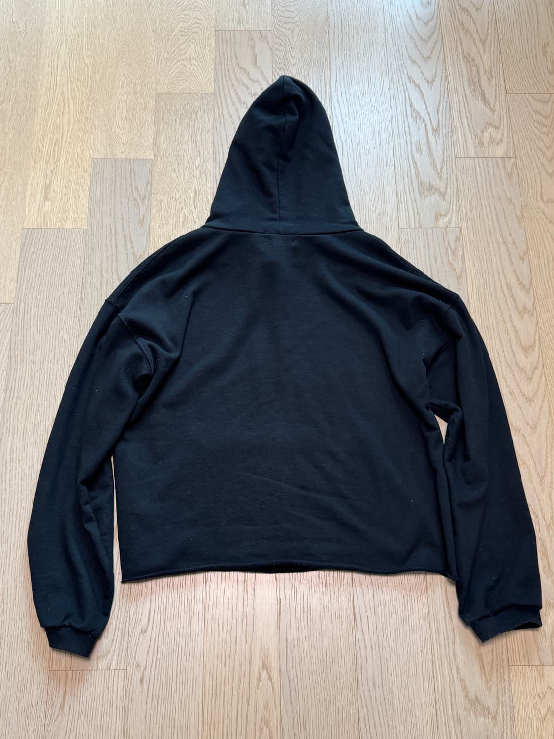 [M] 아이필럭키 스타 후드 블랙 상품이미지3