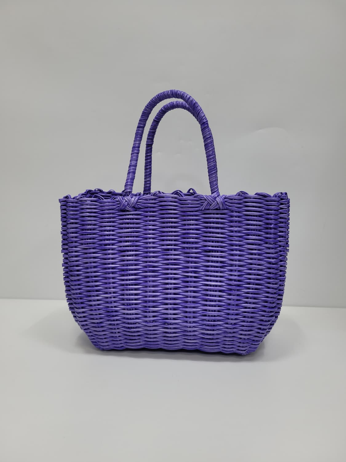 (새상품급) 쥬시쥬디x앰버빅토리아 21SS 콜라보레이션 바스켓백 / 퍼플 상품이미지2