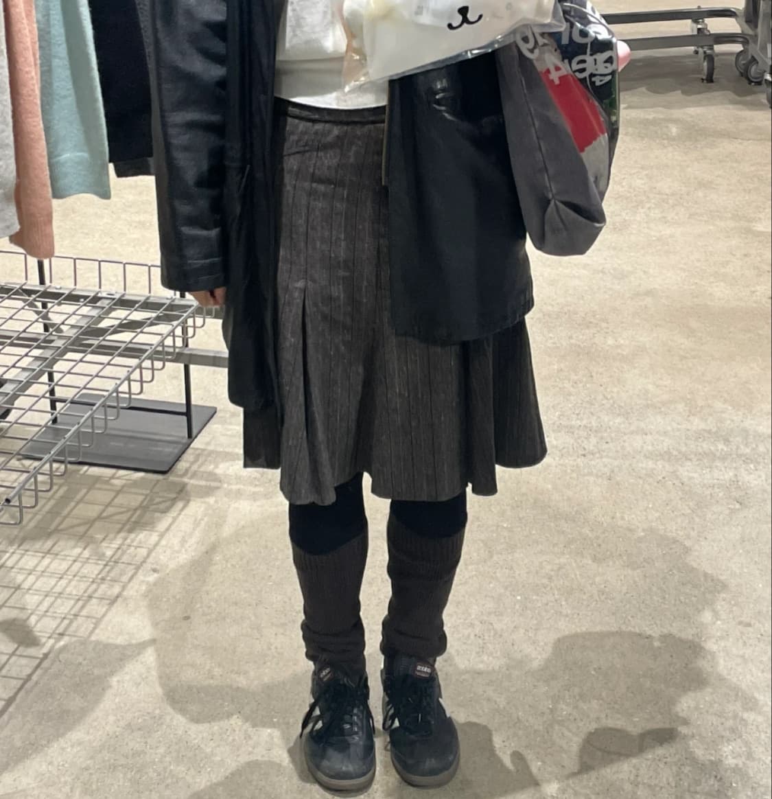 max&co 스트라이프 플리츠 스커트 상품이미지4