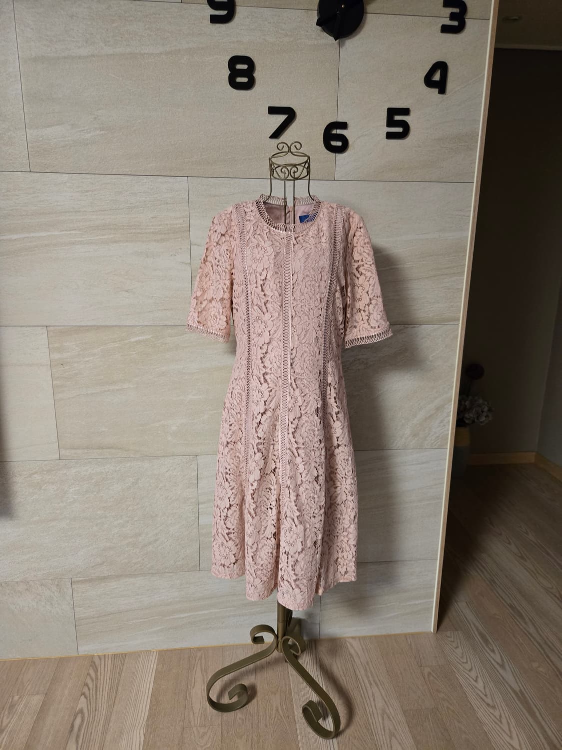 [55] KEITH 키이스 자수 레이스 원피스 상품이미지1