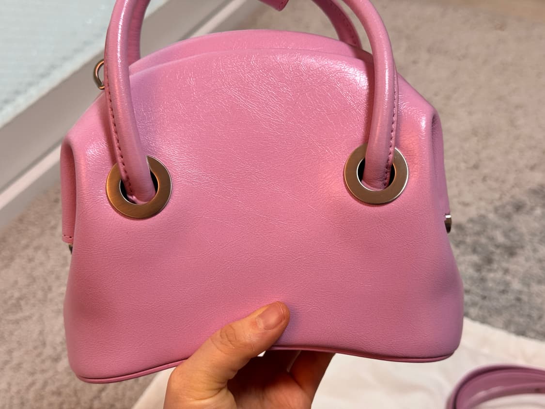 [팝니다]오소이 써클브로트 미니백 워시드 라일락 상품이미지7