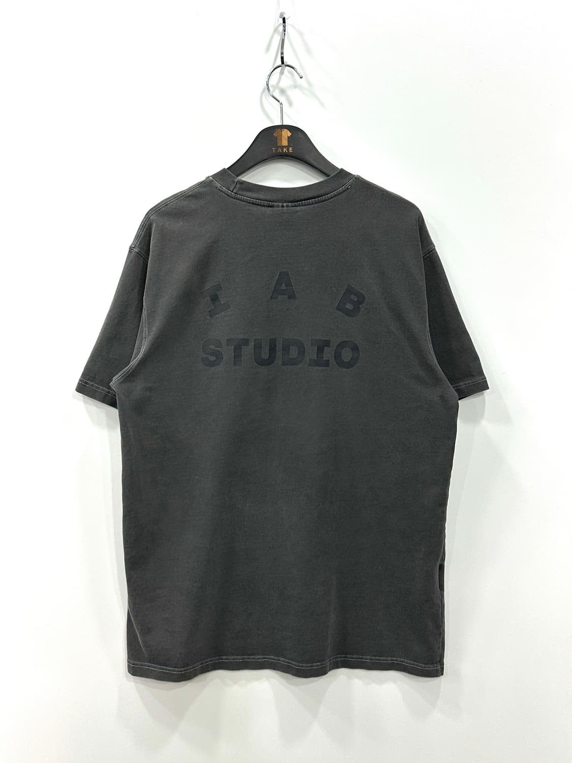 아이앱스튜디오 로고 반팔 차콜 L 상품이미지2