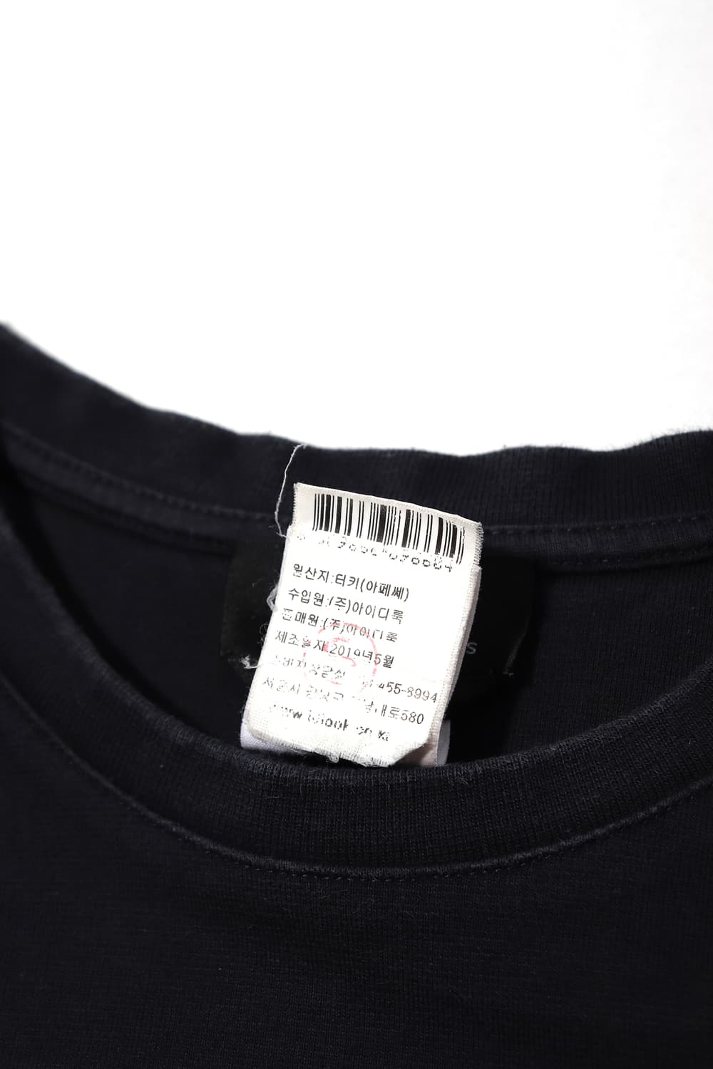 APC 블랙 워싱 맨투맨 women S 상품이미지5