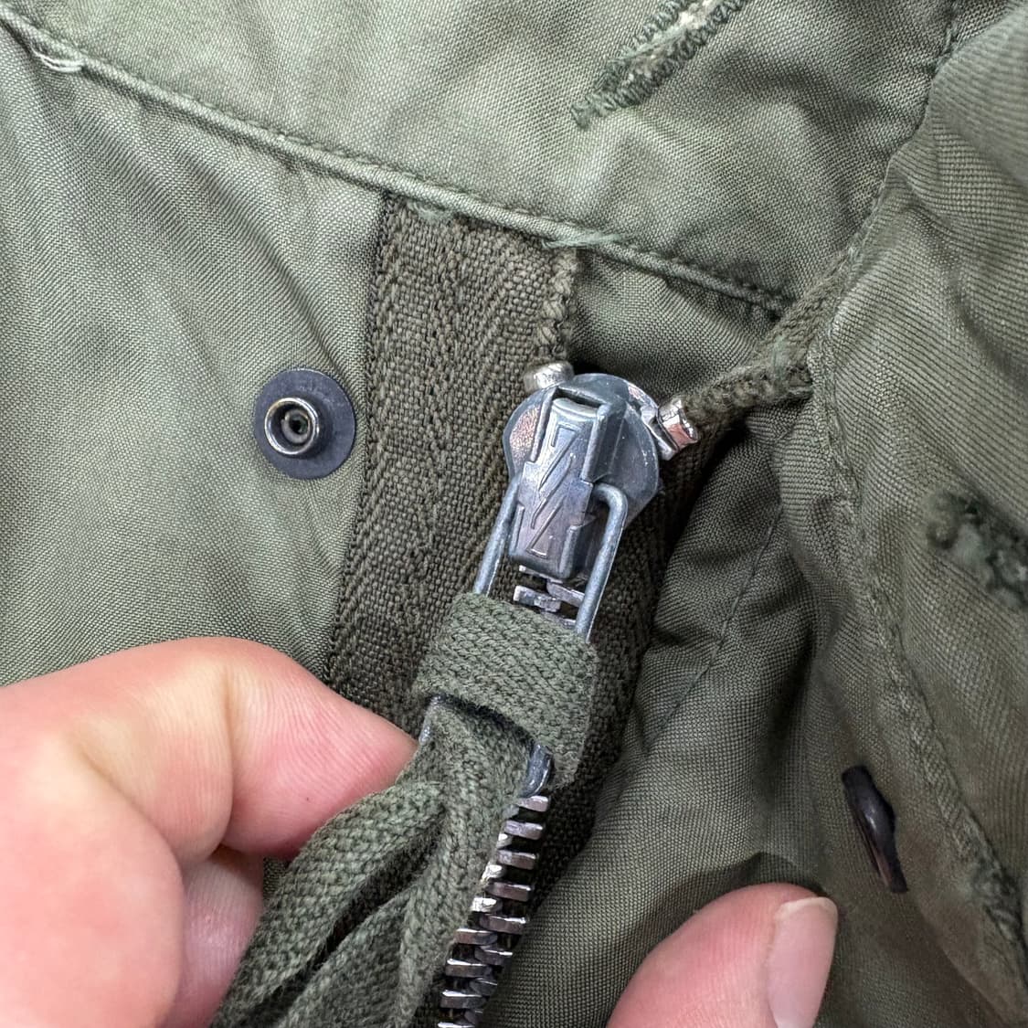 (100)M65피쉬테일개파카 오리지널 상품이미지3