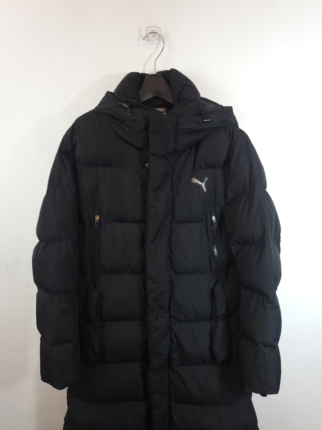 푸마 롱패딩 블랙 90 S 상품이미지3