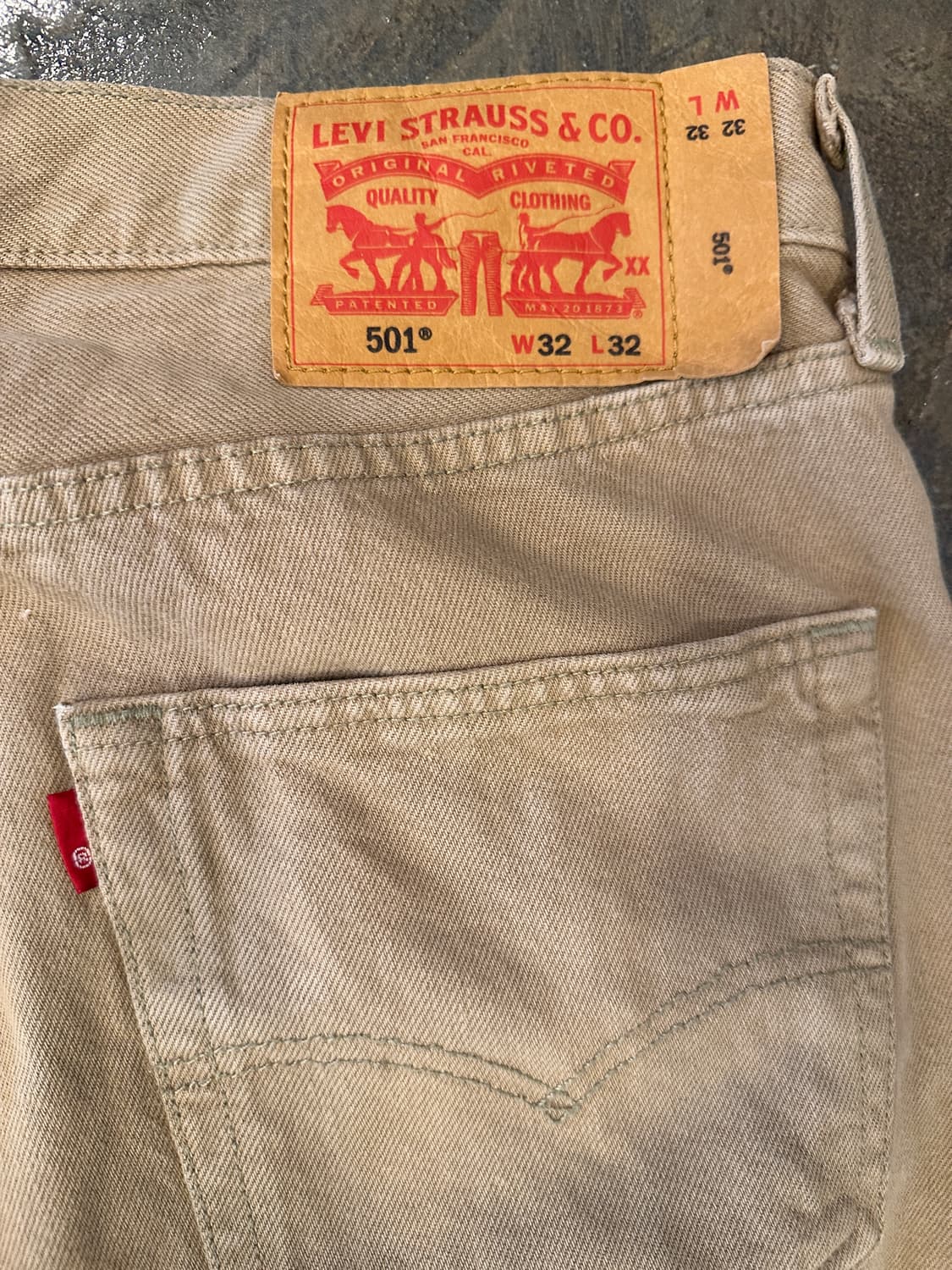 Levis 리바이스 501 W32 L32 상품이미지4