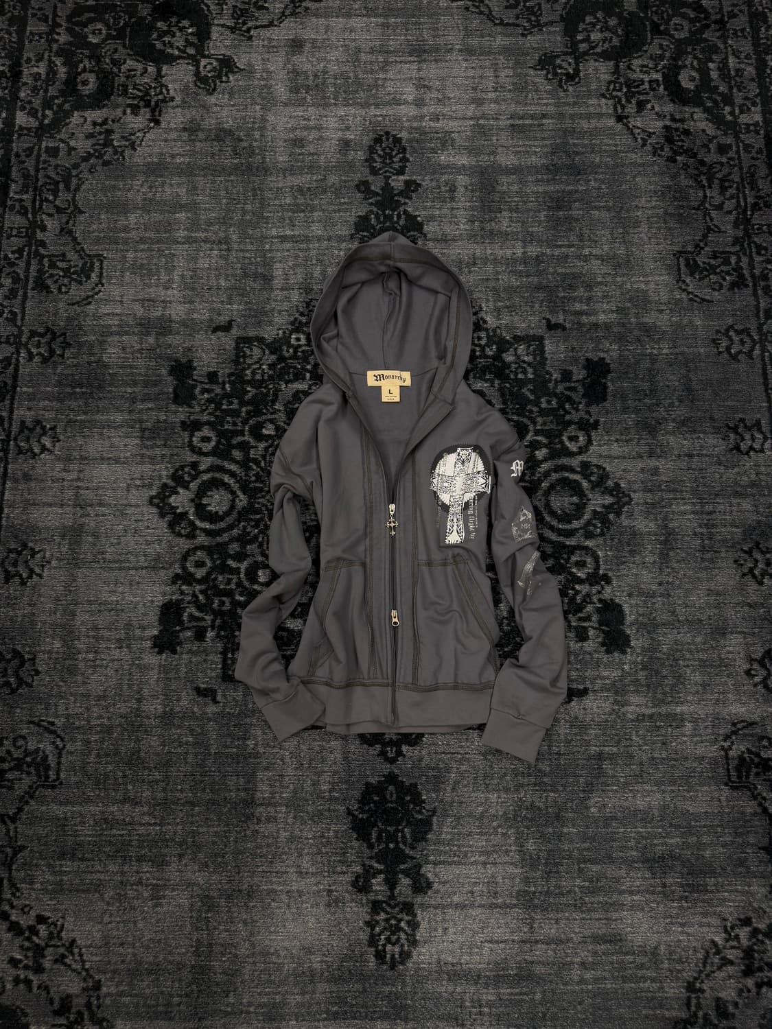 Monarchy 00s cross gimmick hoodie 상품이미지1