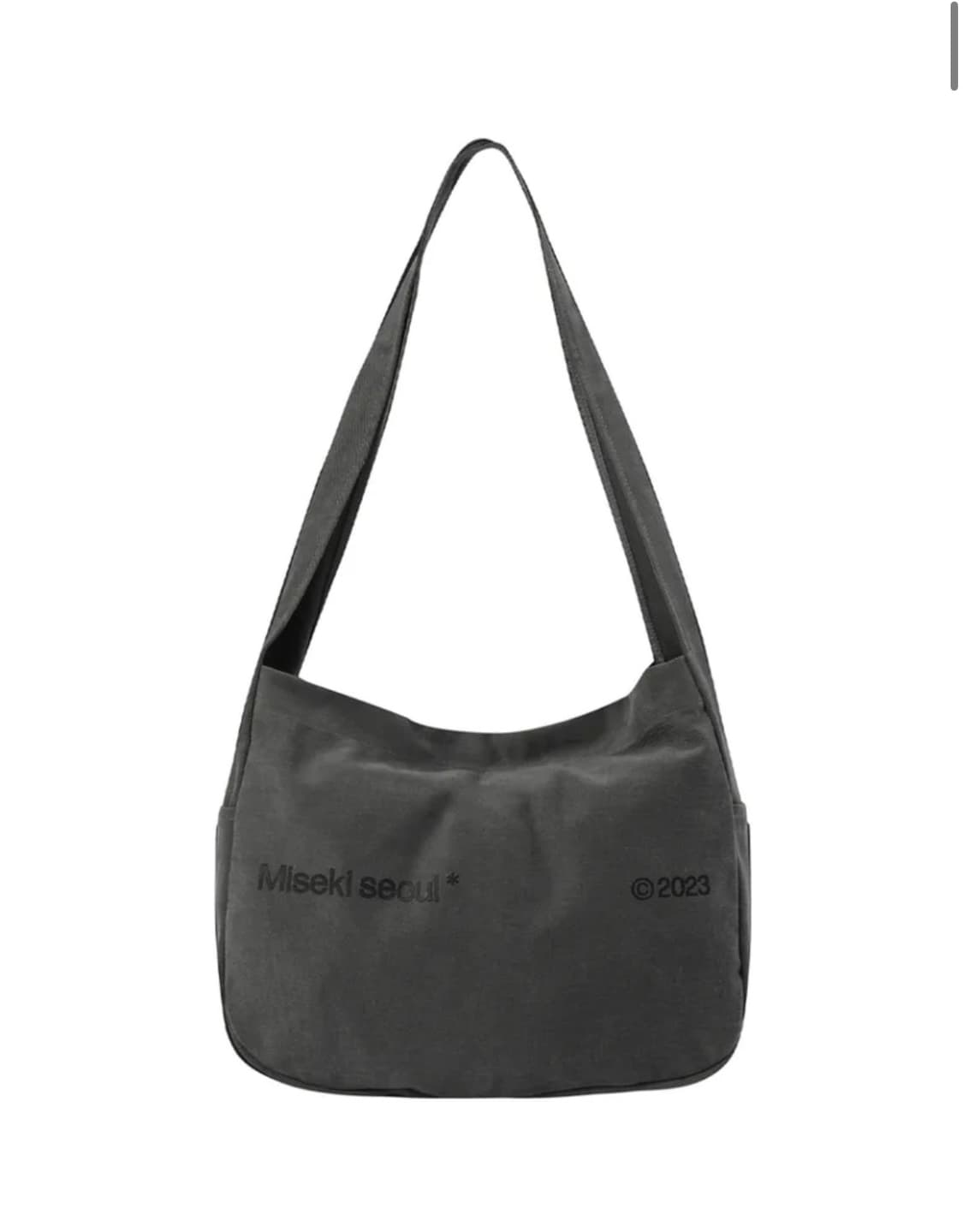 미세키서울 크로스백 차콜색상 상품이미지1