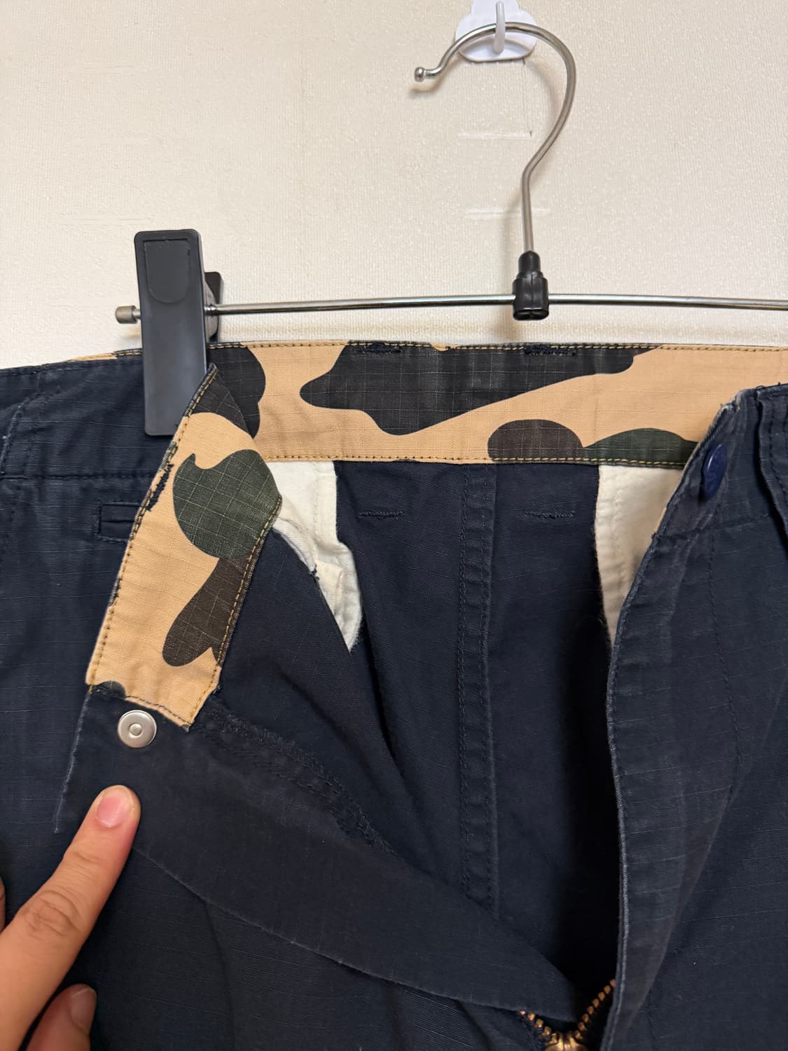 90년대 베이프 립스탑 팬츠 상품이미지9