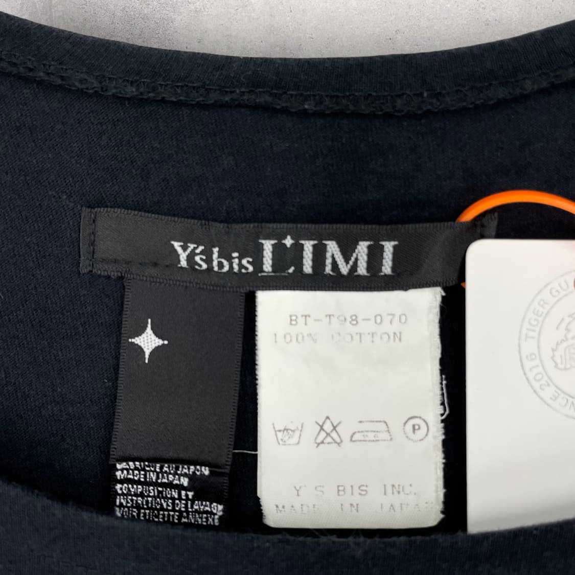 요지야마모토 리미푸 디테일 반팔티 상품이미지5