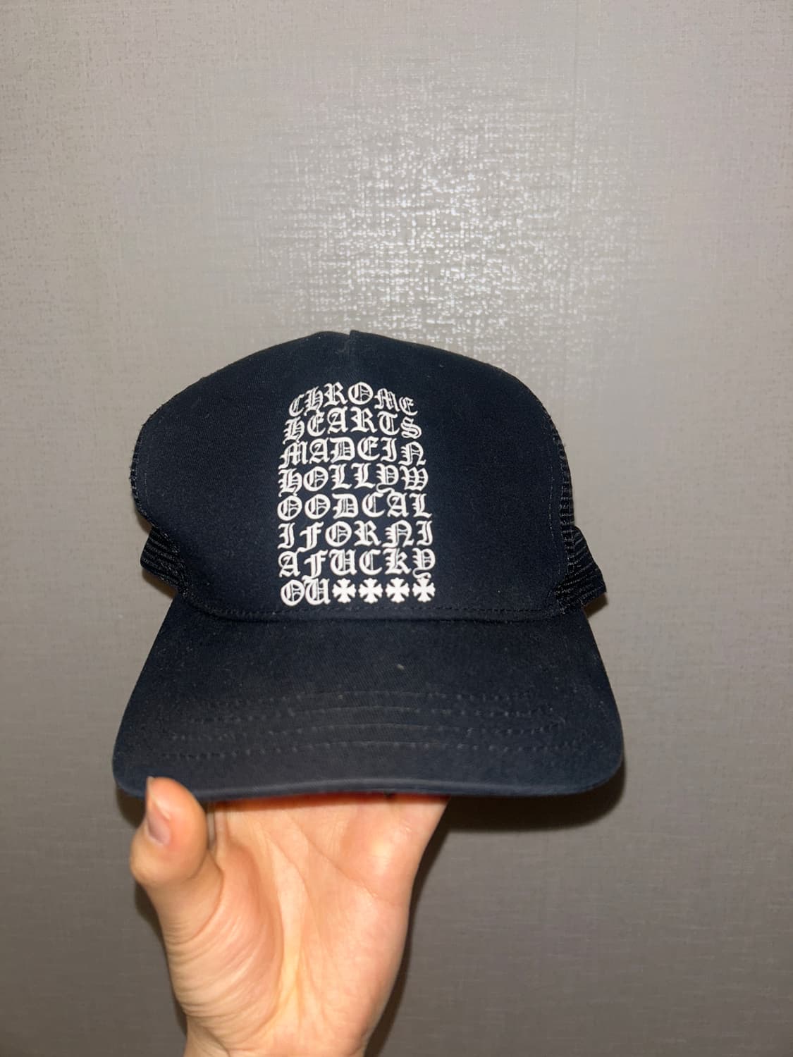 크롬하츠 아이차트 트리거 메쉬캡 상품이미지1