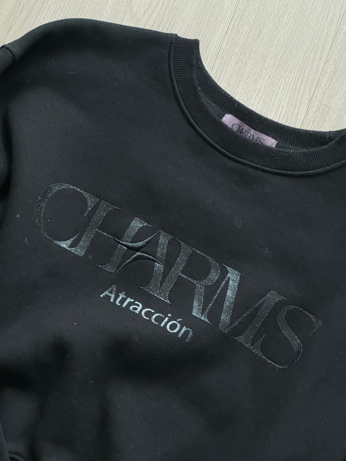 참스 크롭 맨투맨  상품이미지2