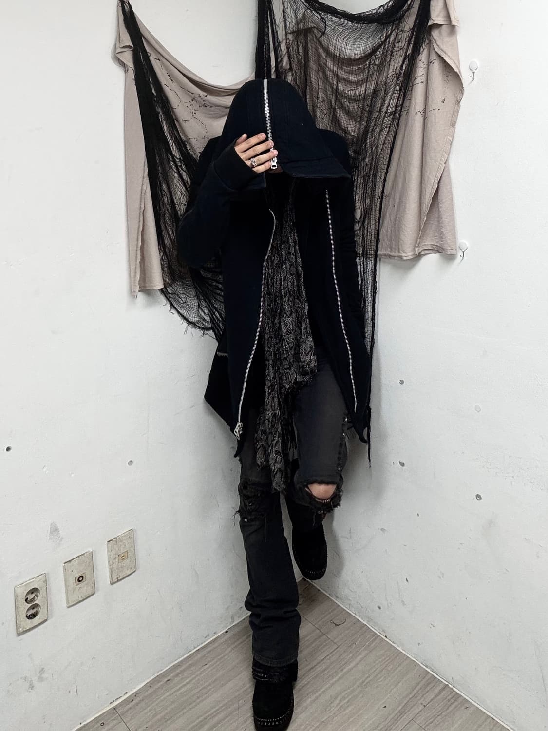 [Obelisk]2000s Archive Over-Zip Hoodie P 상품이미지3