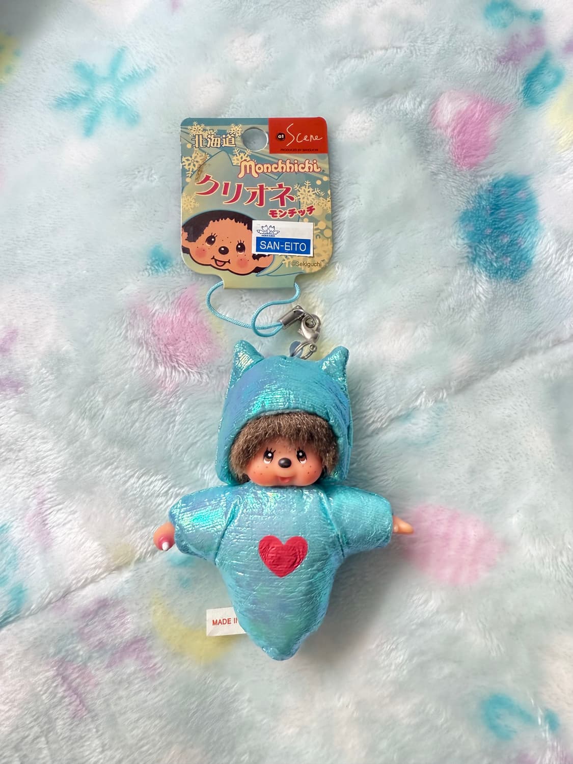 지역한정 몬치치 클리오네 훗카이도 인형 키링 상품이미지2