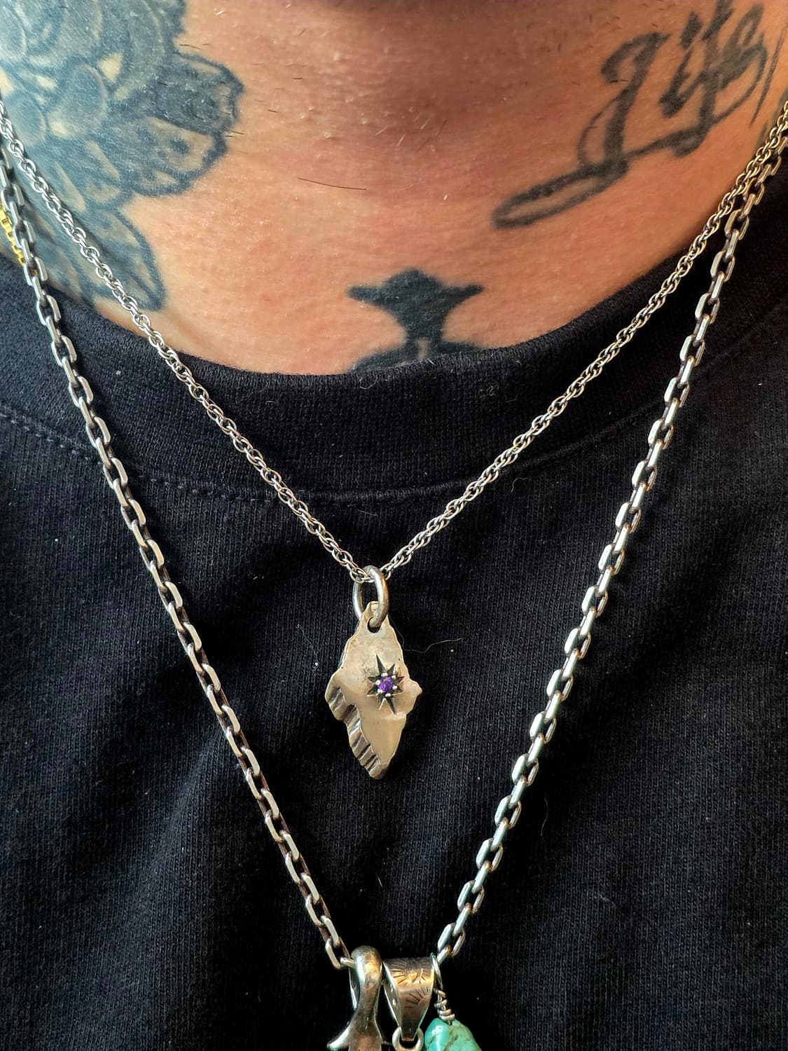 Silver925  arrowhead nacklace 상품이미지9