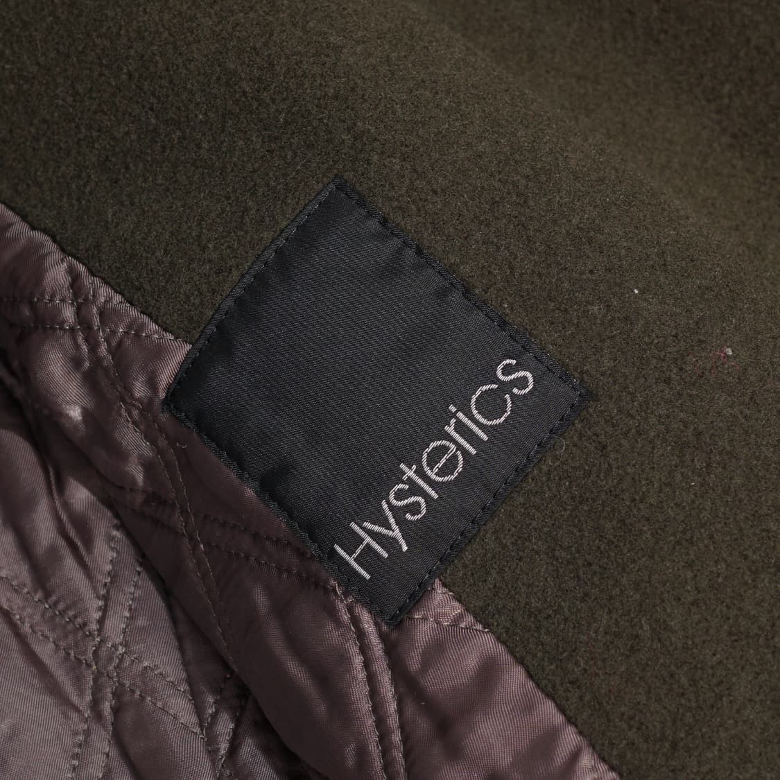 히스테릭글래머 더블 브레스트 울 코트 상품이미지7