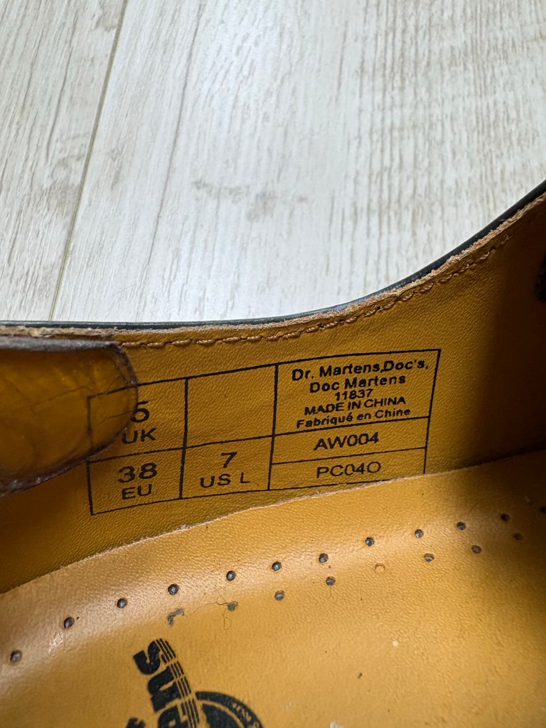 닥터마틴 1461 3홀 스무스 240 상품이미지7