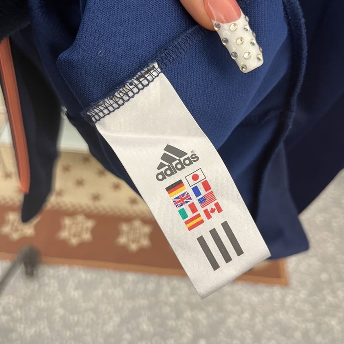 아디다스 올드스쿨 Y2K 레트로 핑크삼선 져지 집업 90 C10254 상품이미지6