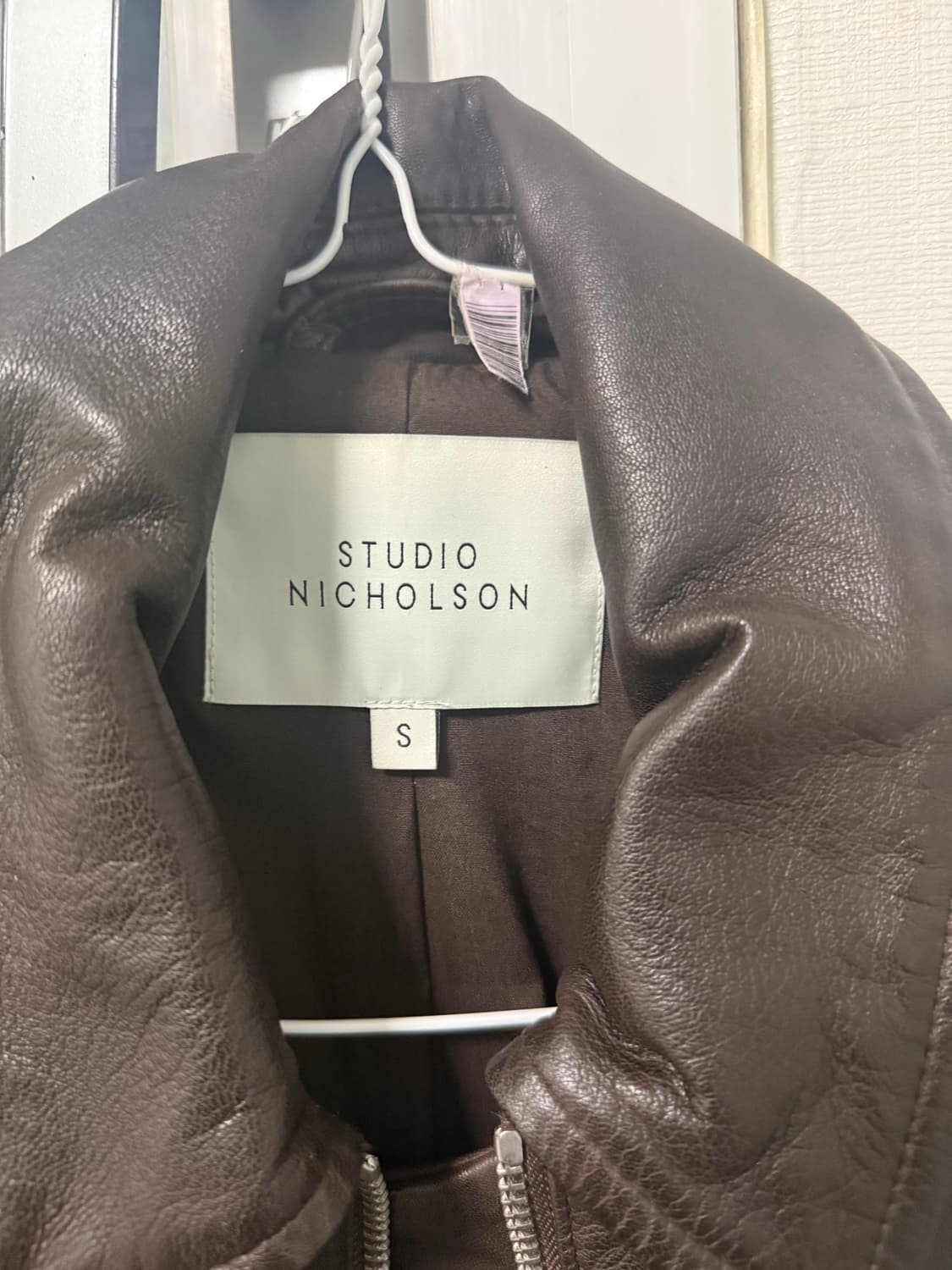 스튜디오니콜슨 레더자켓 상품이미지3