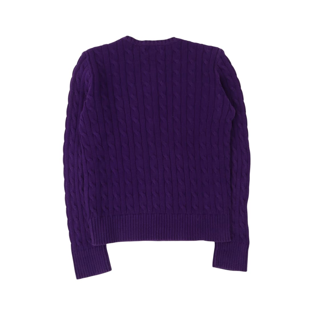 폴로 랄프로렌 퍼플 버튼업 케이블 니트 상품이미지5