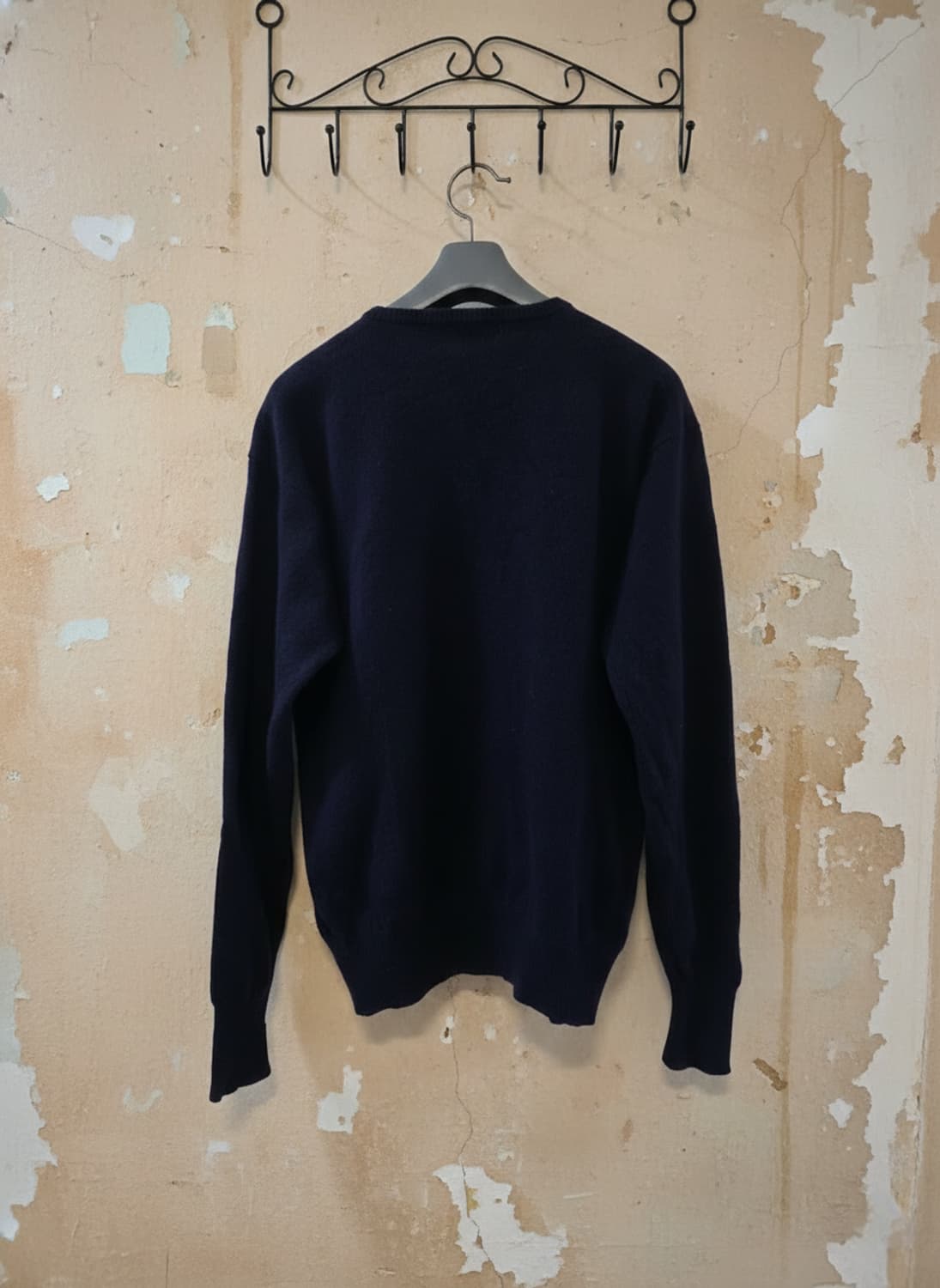 폴로 랄프로렌 램스울 V넥 니트 네이비 L 상품이미지2