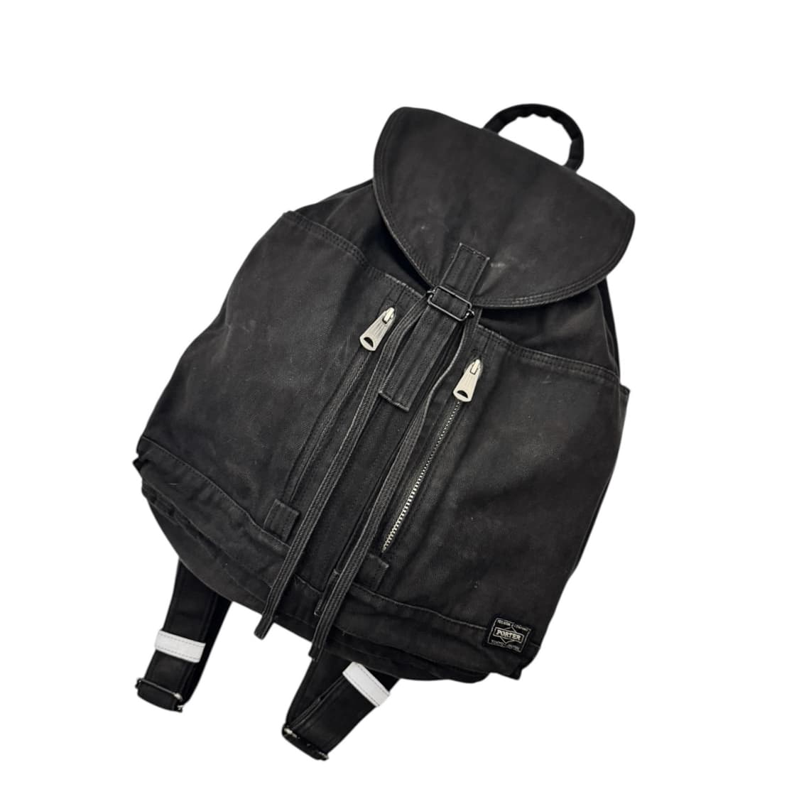 포터 페이지 헤링본 럭색 백팩 블랙 상품이미지1