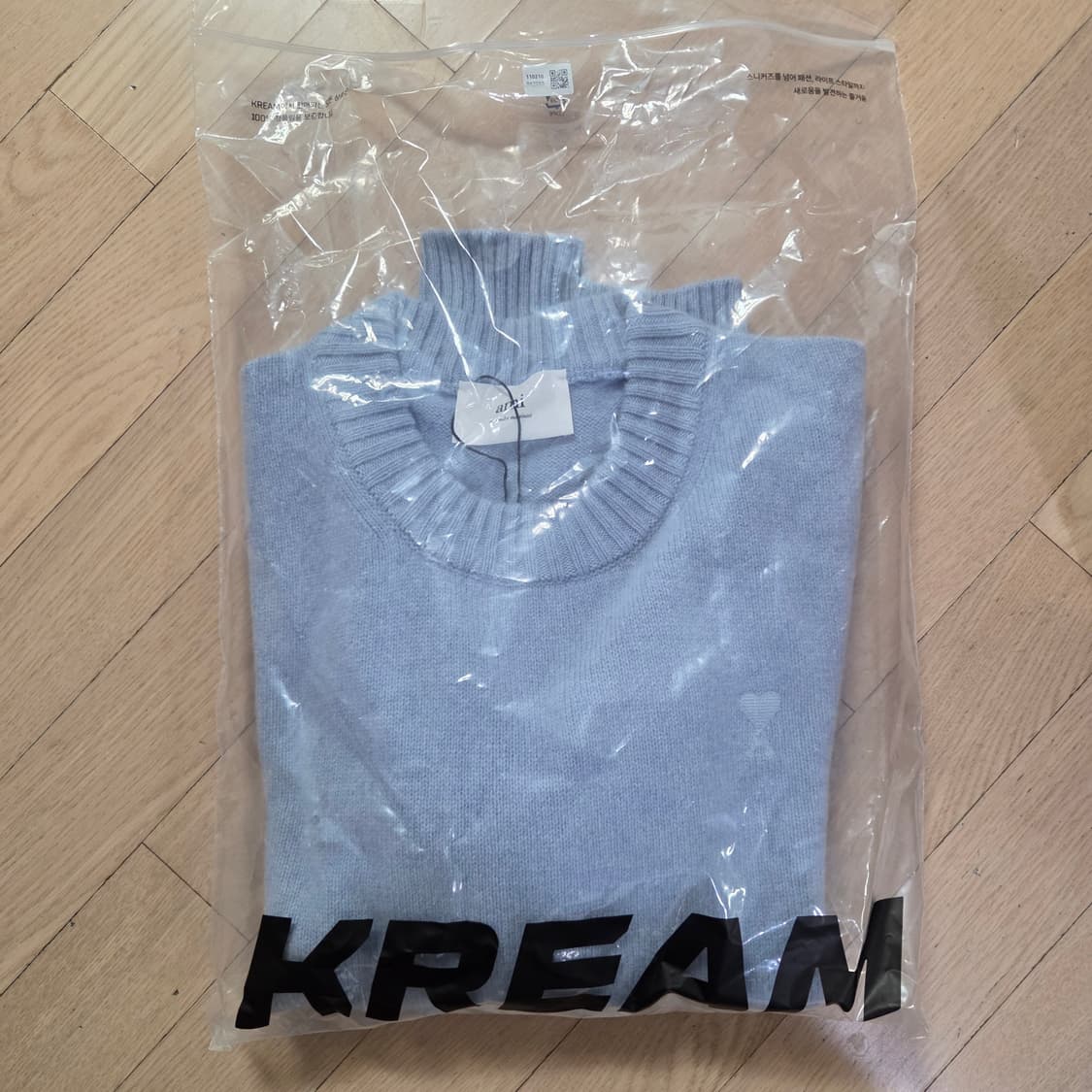 아미 톤온톤 캐시미어 스웨터 XL 미개봉 새상품 상품이미지1