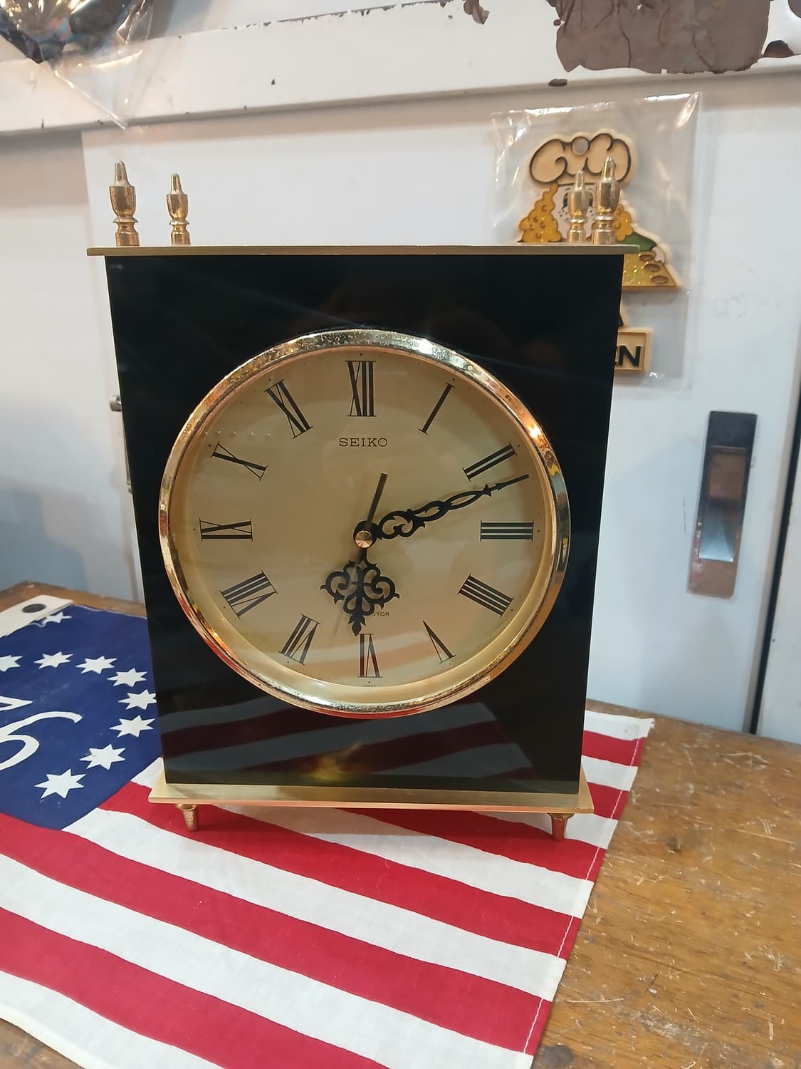 빈티지 세이코 탁상시계 상품이미지1