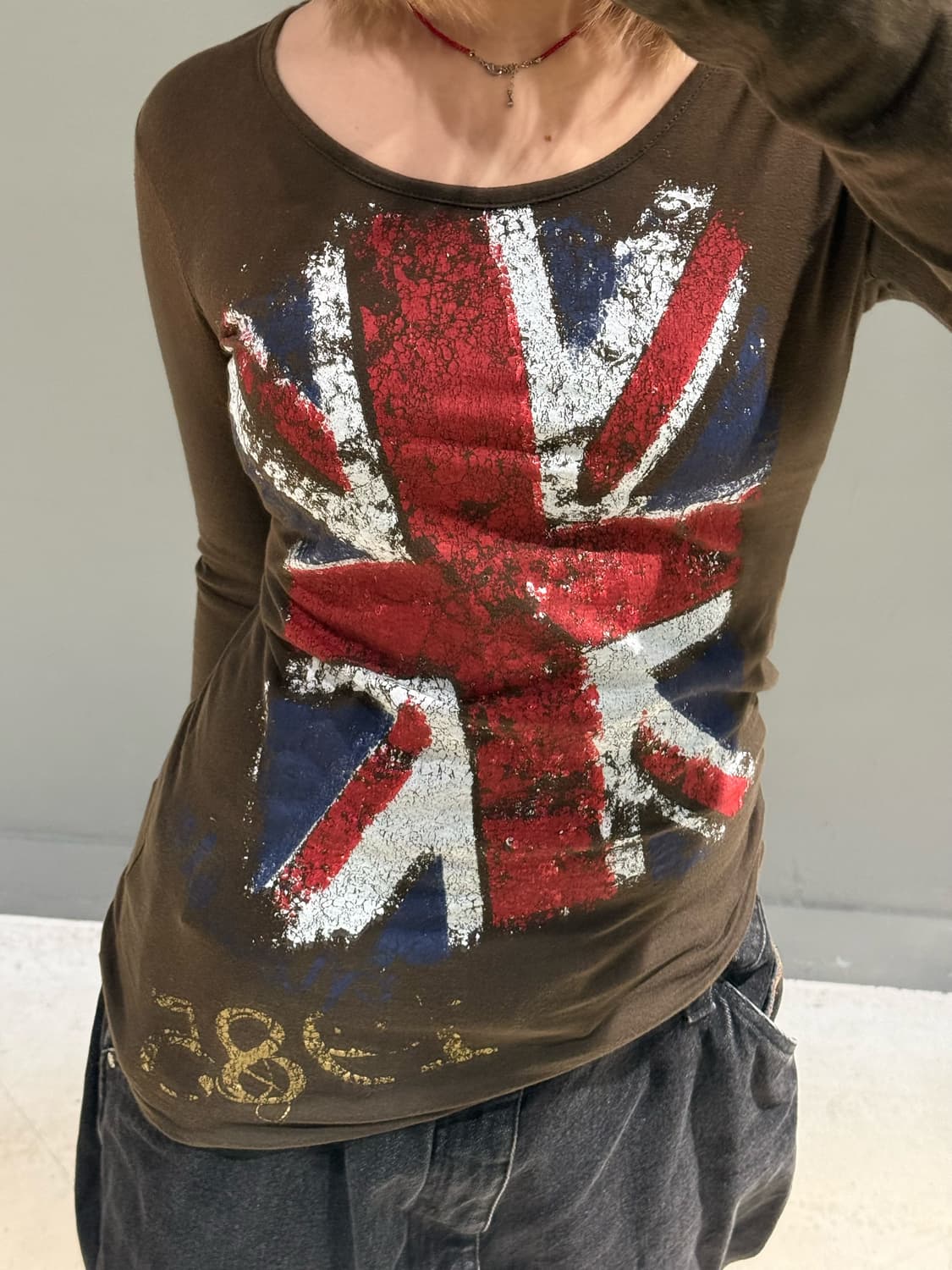 UK flag printing long sleeve 상품이미지3