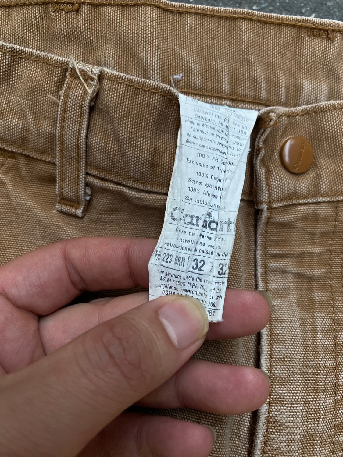 🌊Carhartt BRN single-knee carpenter 상품이미지7