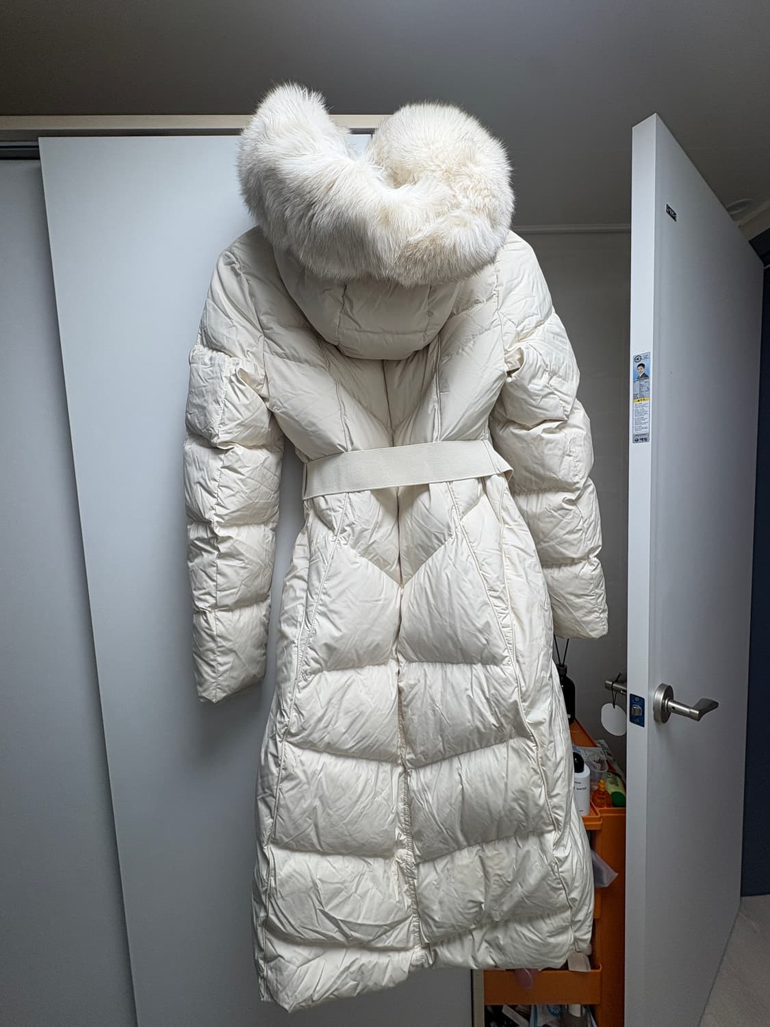 에고이스트 사가 폭스 퍼 구스다운 롱 패딩 (55) 상품이미지6