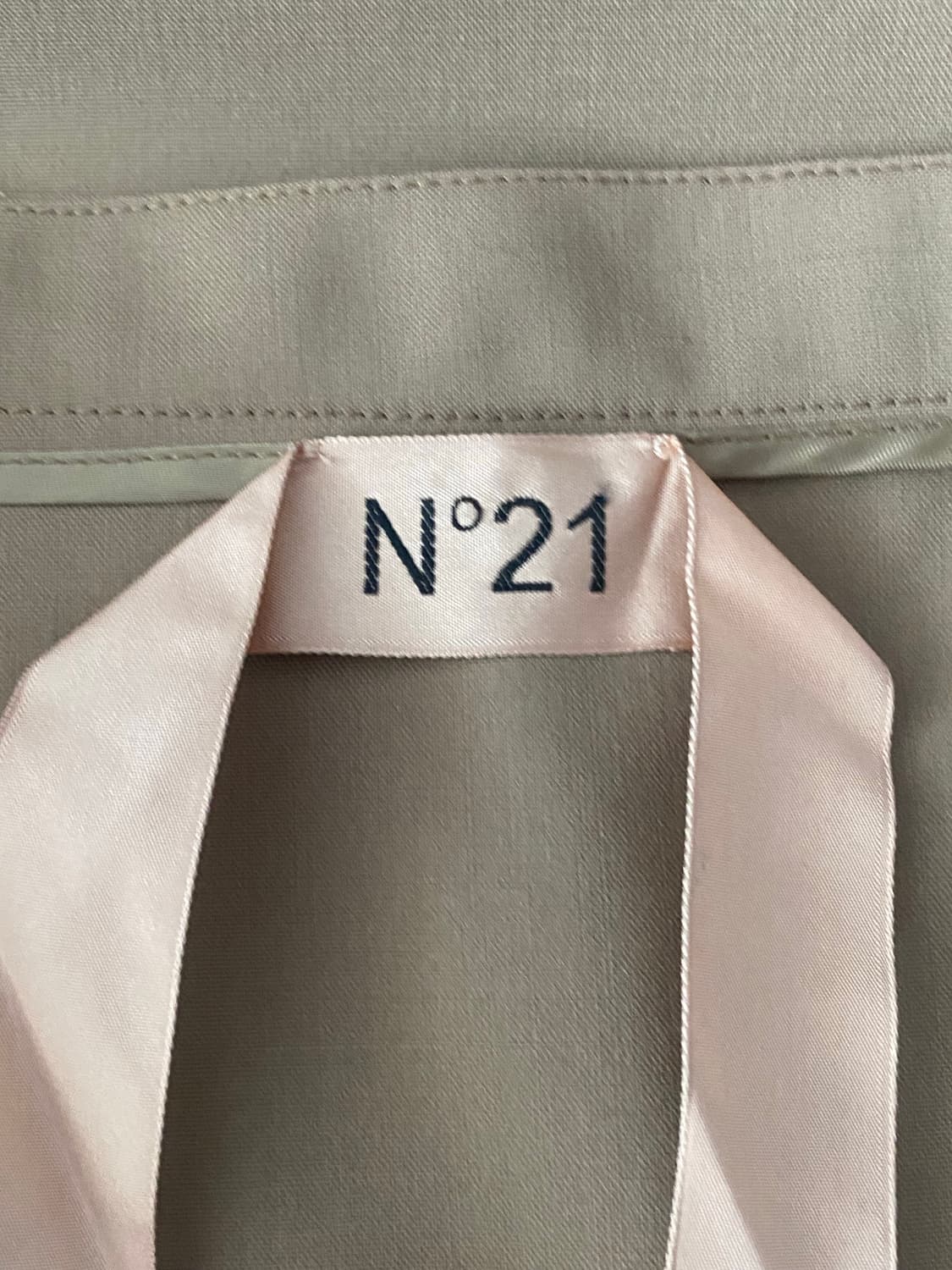 N21 레이스디테일 미디스커트(40) 상품이미지8
