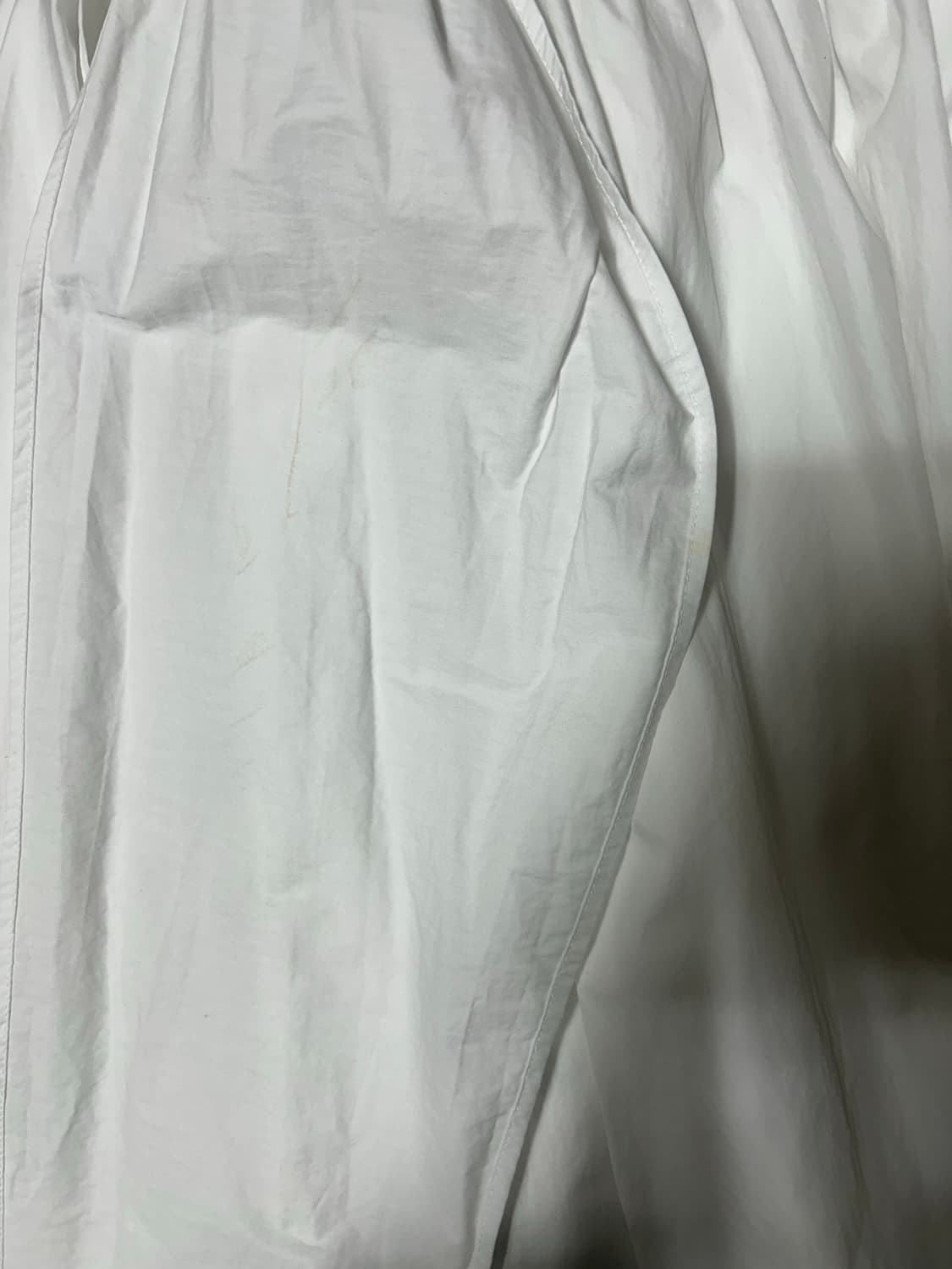 로우타이드 yoke flare skirt white 상품이미지5