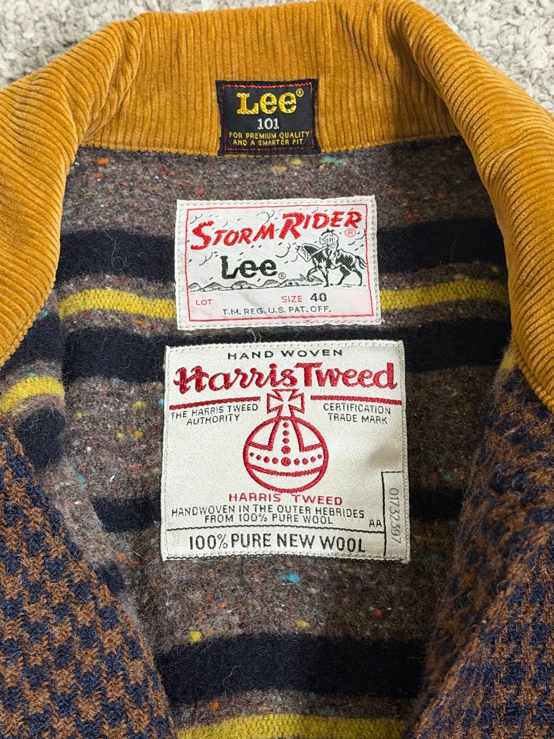 리 해리스트위드 스톰라이더 울 자켓 상품이미지8